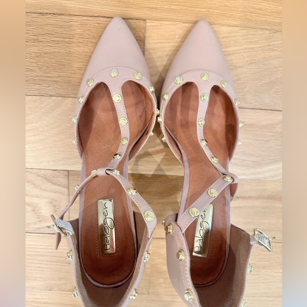 Halogen nude heel size 8